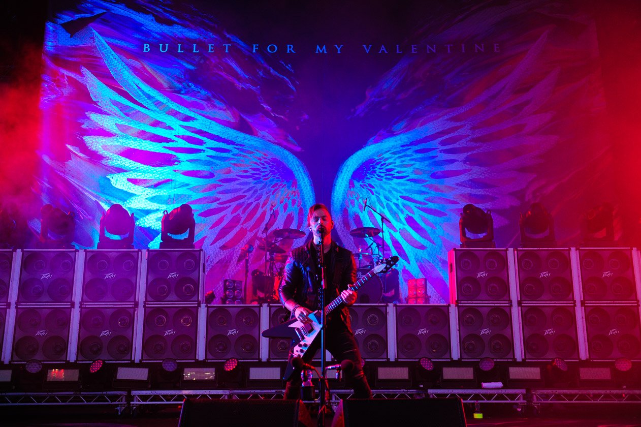 laut.de vor (und manchmal auch auf) den Bühnen. – Bullet For My Valentine.