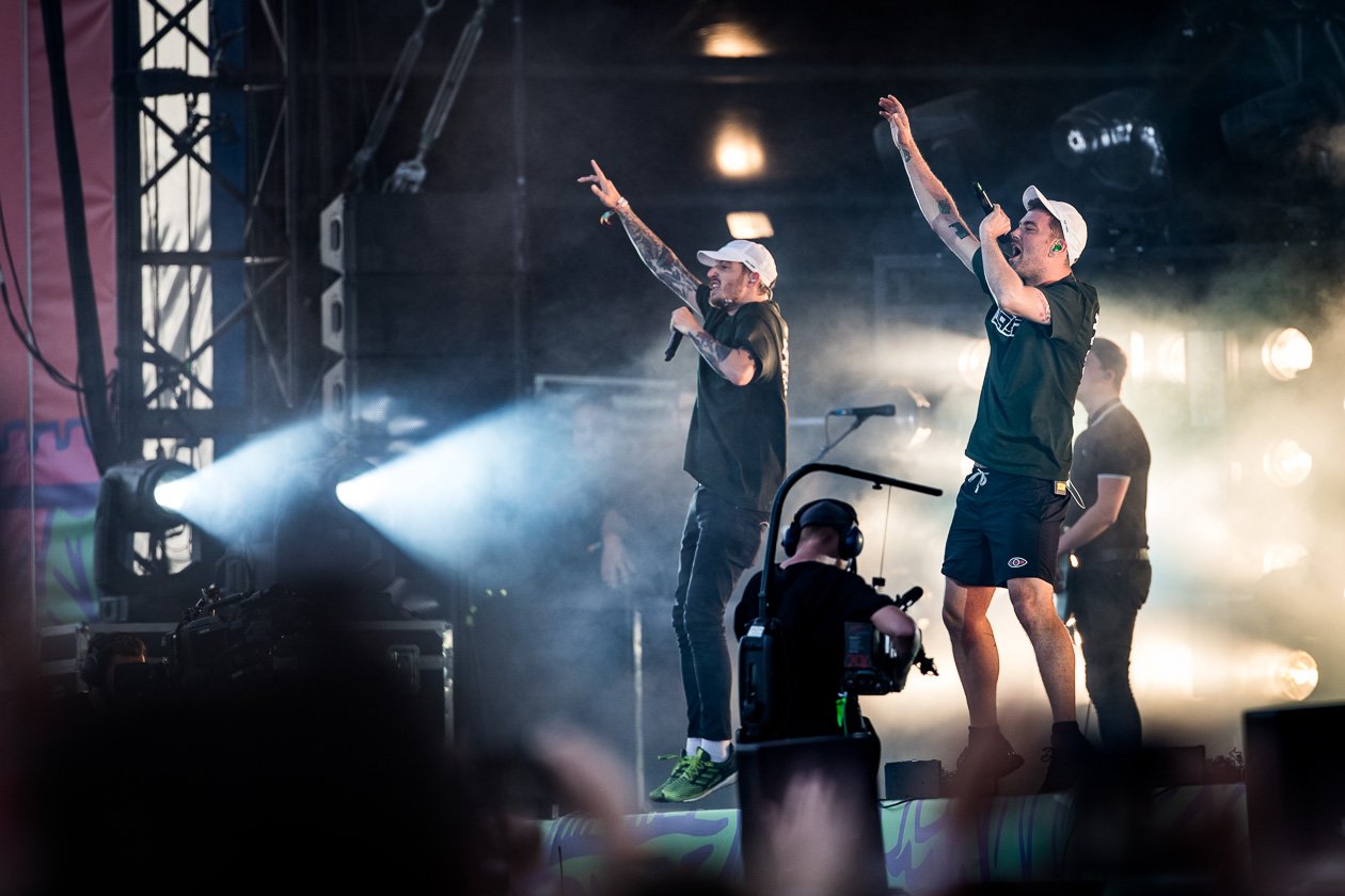 laut.de vor (und manchmal auch auf) den Bühnen. – Casper und Marteria.