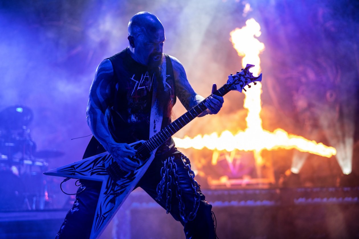 laut.de vor (und manchmal auch auf) den Bühnen. – Slayer.