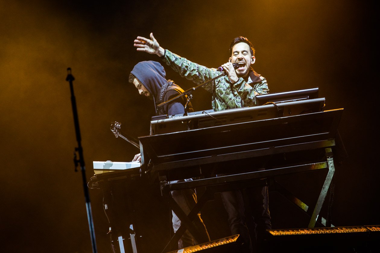 78.000 Fans auf der Sandrennbahn Eichenring! – Mike Shinoda & Bred Delson.