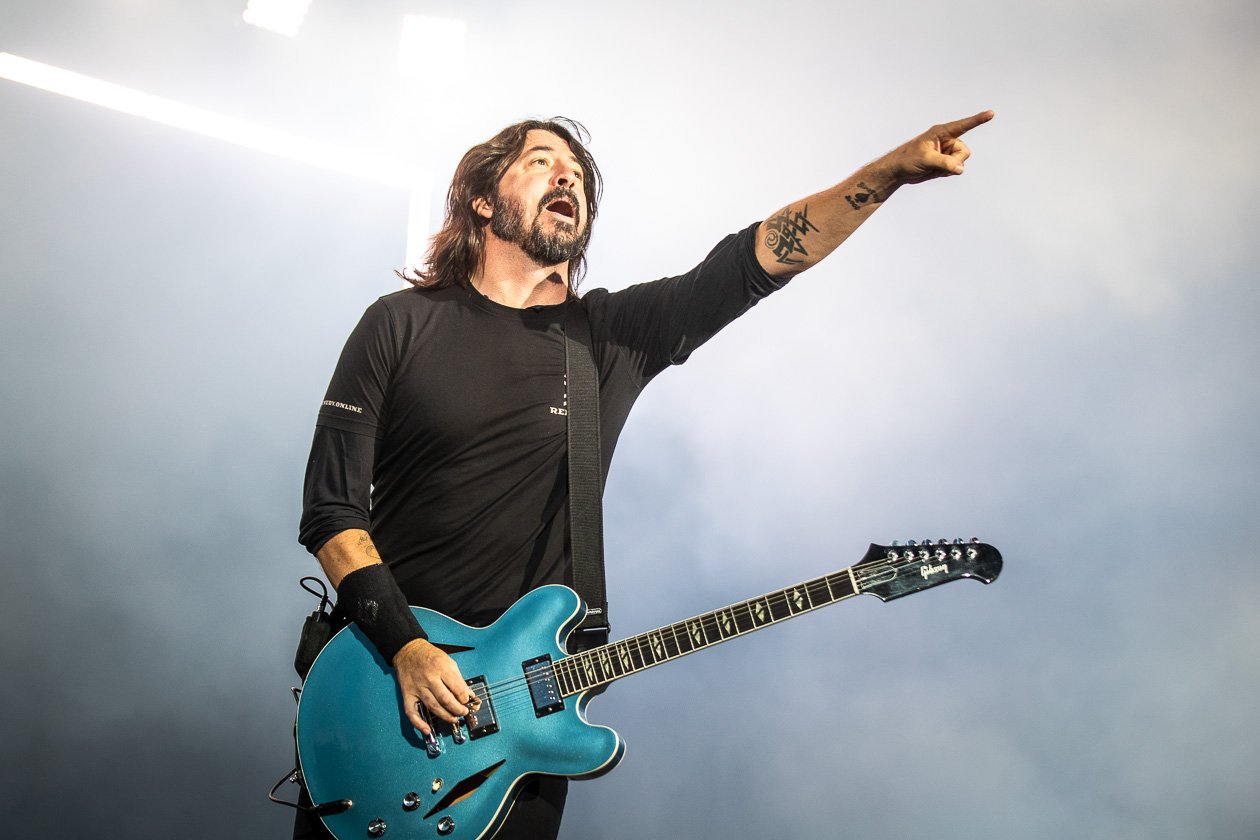 Foo Fighters, The Cure, Die Toten Hosen u.v.a.: Schaulaufen der Alternative-Stars. – Foo Fighters.