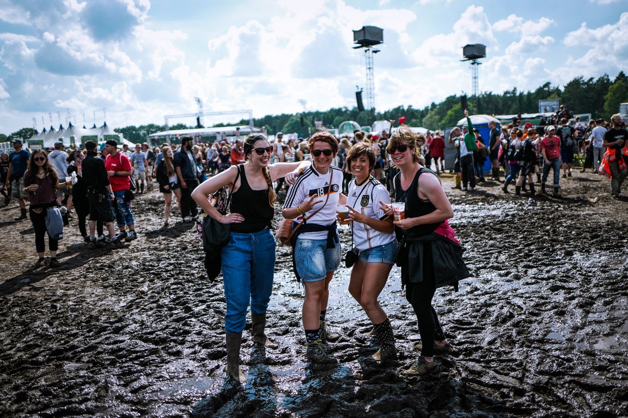 Alle Fotos zum Open-Air in Scheeßel. – Allemagne: 3:0.
