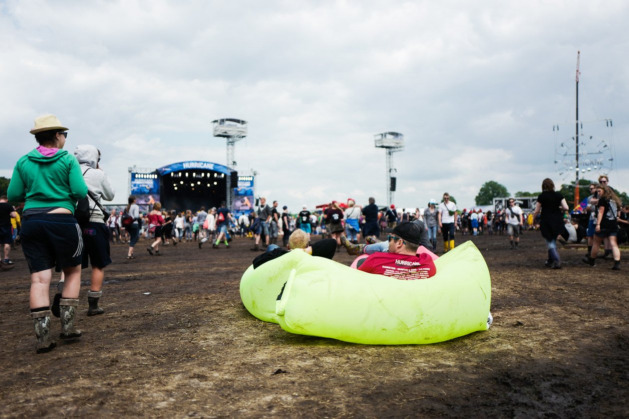Alle Fotos zum Open-Air in Scheeßel. – Gemütlich.
