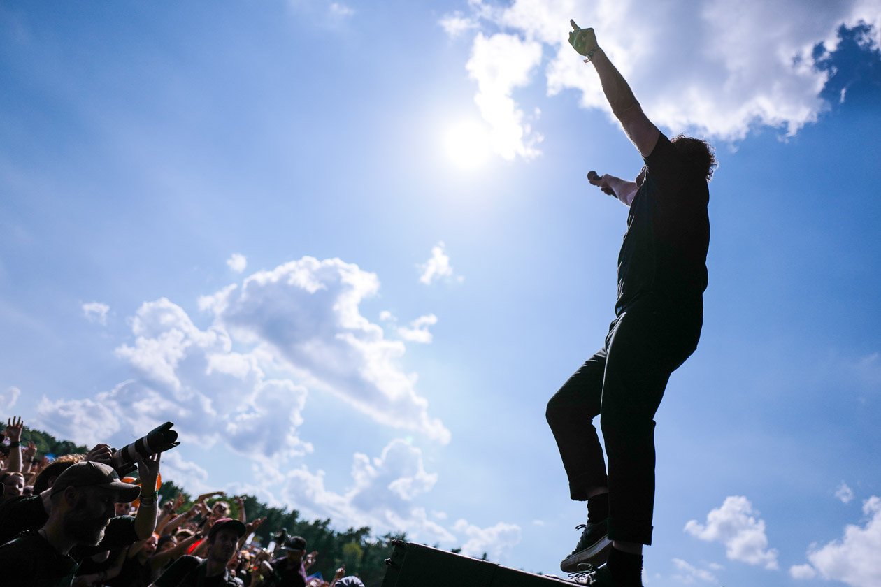 Alle Fotos zum Open-Air in Scheeßel. – So sollte Festivalwetter sein.