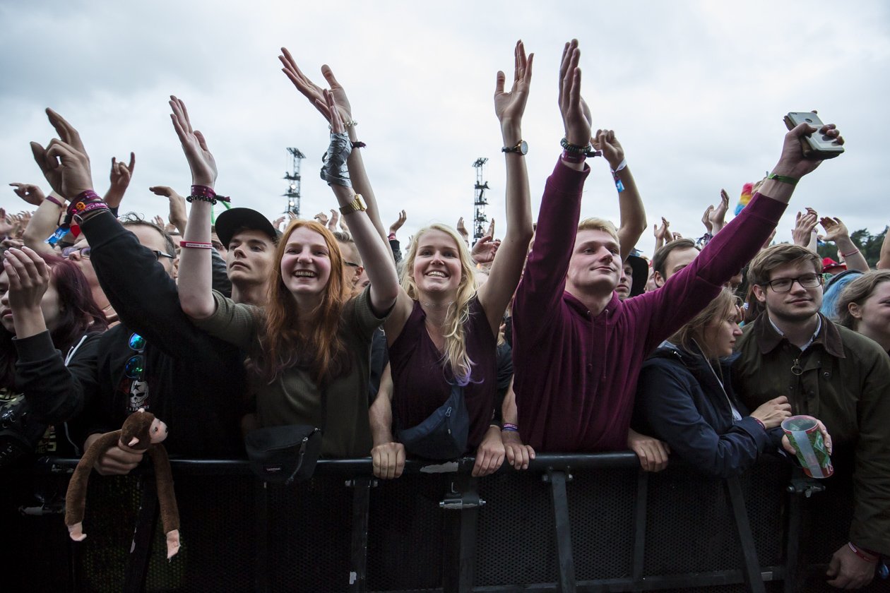 Arcade Fire, Kraftklub, Marteria, Broilers, Billy Talent, Biffy Clyro u.v.a bei einem der größten deutschen Festivals. – Besucher.