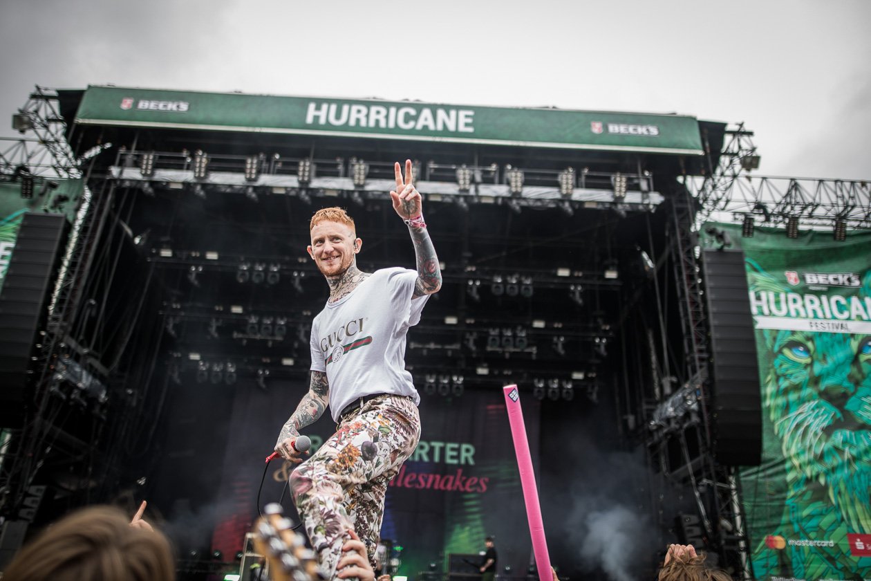 Arcade Fire, Kraftklub, Marteria, Broilers, Billy Talent, Biffy Clyro u.v.a bei einem der größten deutschen Festivals. – Frank Carter And The  Rattlesnakes.