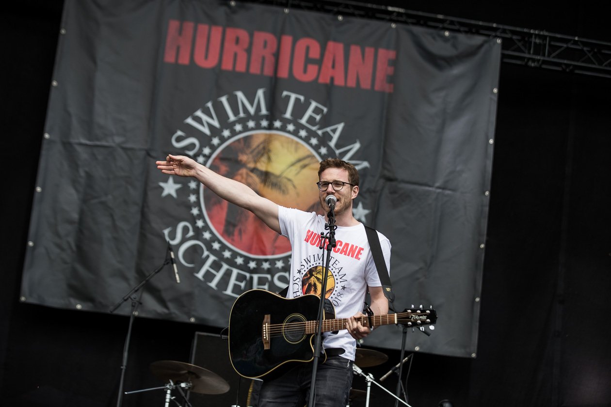Arcade Fire, Kraftklub, Marteria, Broilers, Billy Talent, Biffy Clyro u.v.a bei einem der größten deutschen Festivals. – Hurricane Swimteam.