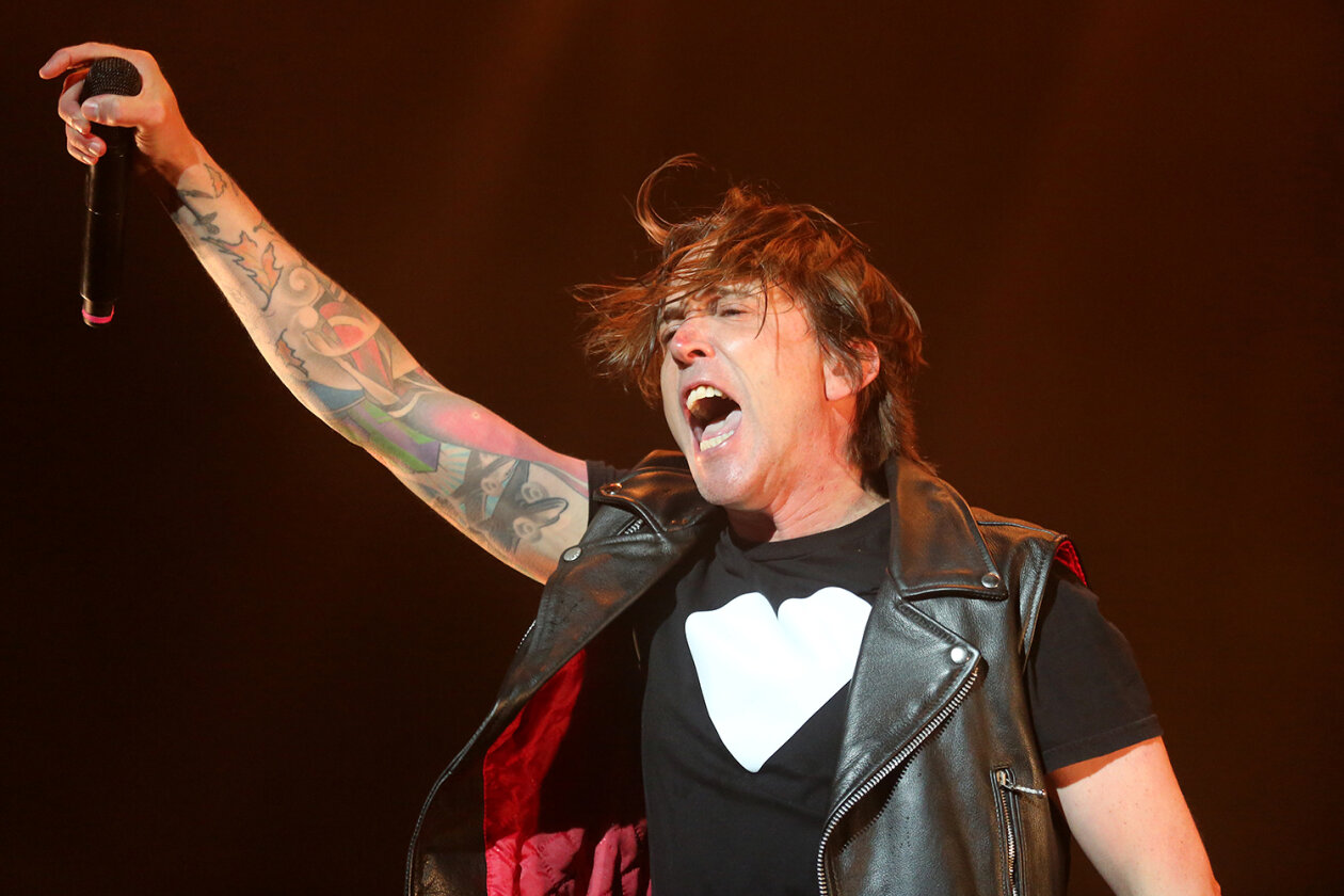 Willkommene Auszeit: 78.000 Fans feiern auf dem Eichenring. – Billy Talent.