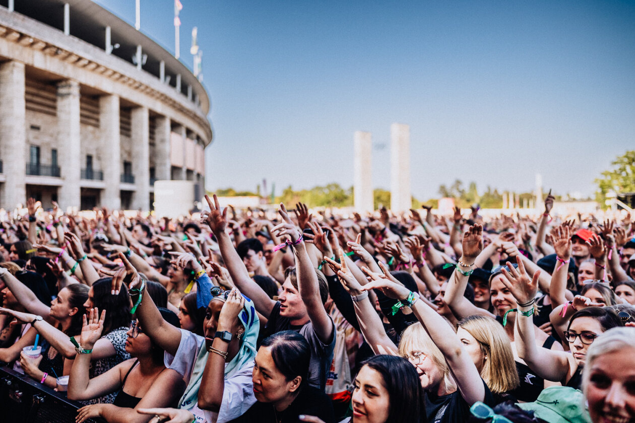 Mumford &amp; Sons, David Guetta, Imagine Dragons, Macklemore u.v.a. auf dem Berliner Olympiagelände. – Applaus für..
