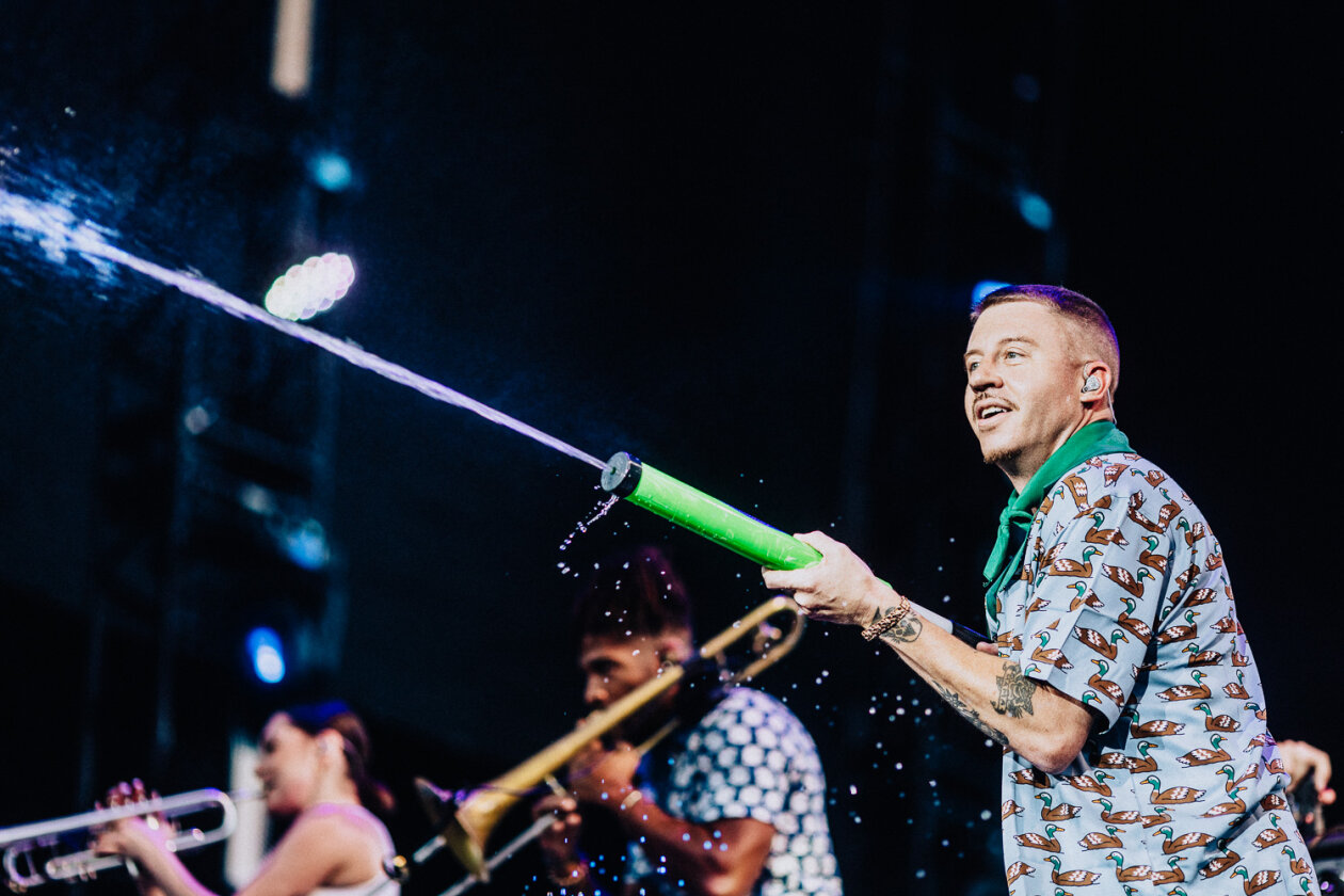 Mumford &amp; Sons, David Guetta, Imagine Dragons, Macklemore u.v.a. auf dem Berliner Olympiagelände. – Macklemore.