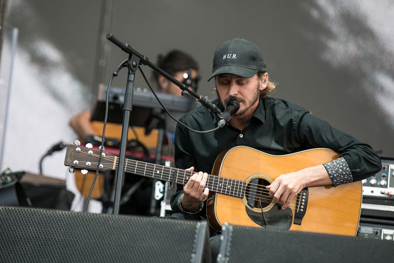 Casper, SXTN, Kraftwerk, Liam Gallagher, K.I.Z., David Guetta, The Weeknd etc. live im Berliner Olympiapark. – Auf der Bühne: Ben Howard.