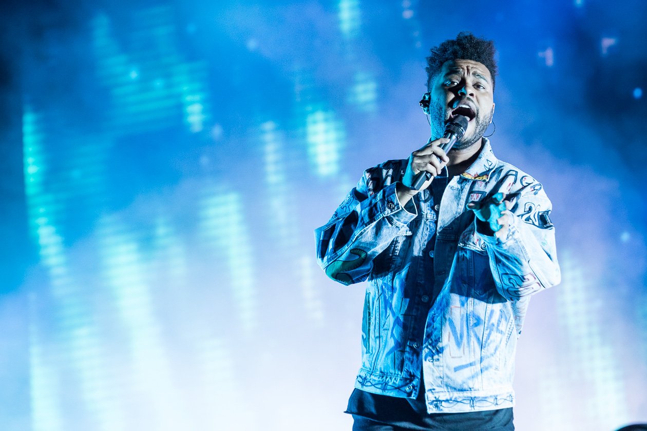 Casper, SXTN, Kraftwerk, Liam Gallagher, K.I.Z., David Guetta, The Weeknd etc. live im Berliner Olympiapark. –  Powerstart mit "Pray For Me" und "Starboy".