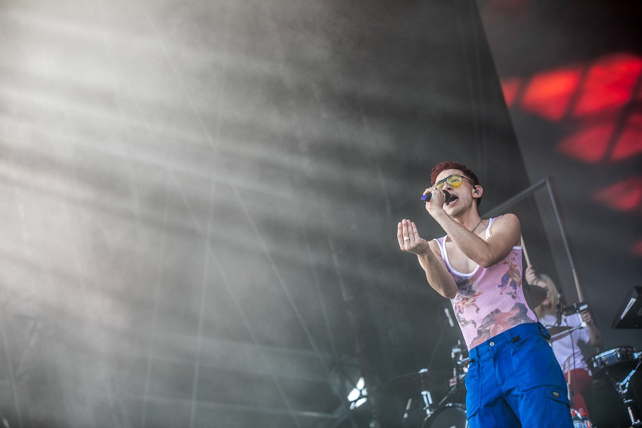 Casper, SXTN, Kraftwerk, Liam Gallagher, K.I.Z., David Guetta, The Weeknd etc. live im Berliner Olympiapark. – Synthpop mit Years & Years.