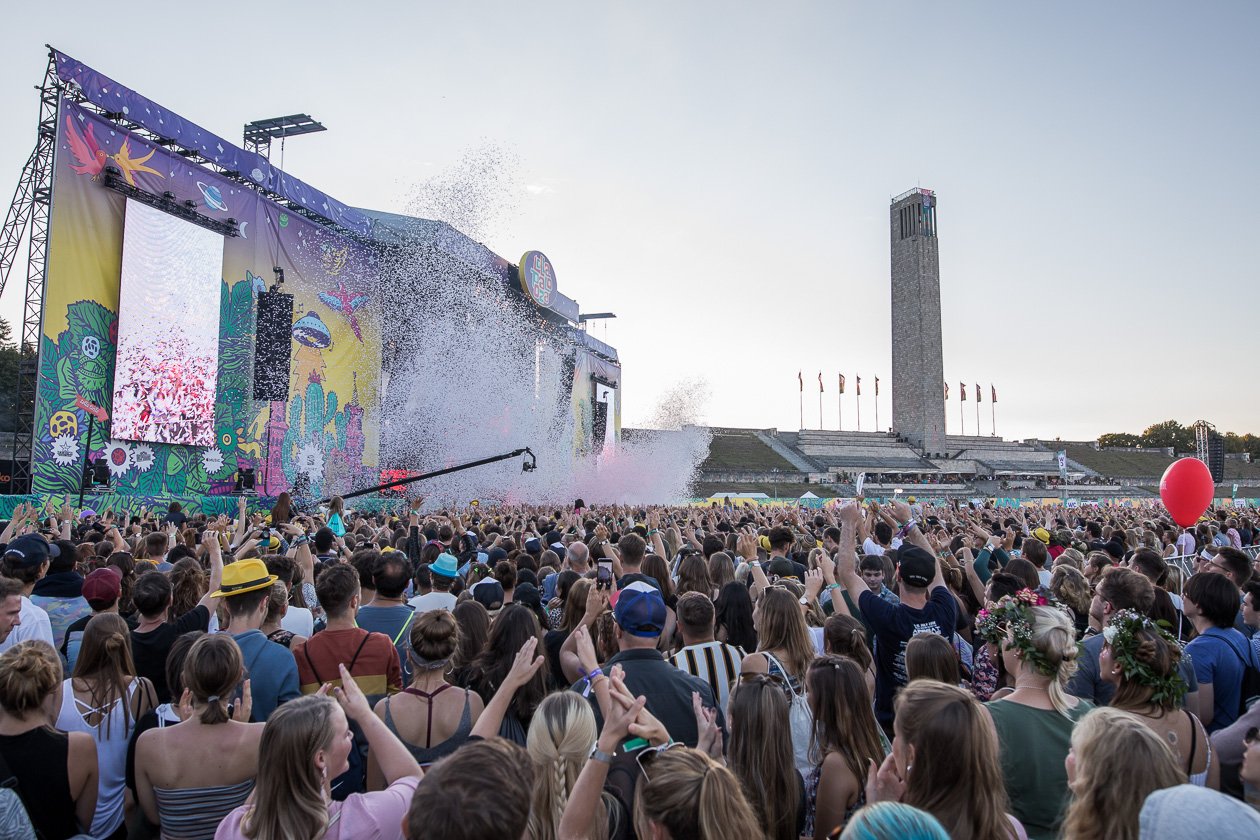 Casper, SXTN, Kraftwerk, Liam Gallagher, K.I.Z., David Guetta, The Weeknd etc. live im Berliner Olympiapark. – 3 - 2 - 1 - go!