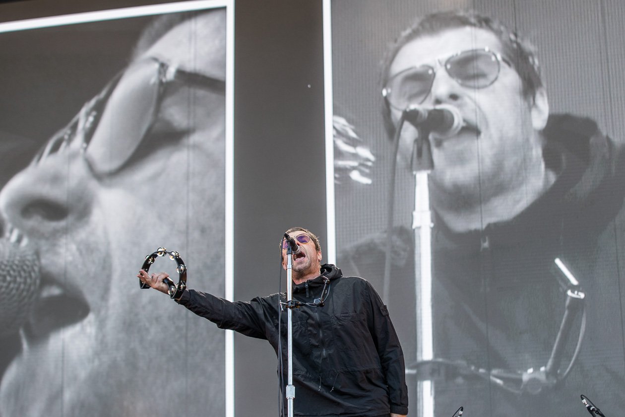 Casper, SXTN, Kraftwerk, Liam Gallagher, K.I.Z., David Guetta, The Weeknd etc. live im Berliner Olympiapark. – Viele Oasis-Hits, aber kein "Wonderwall".