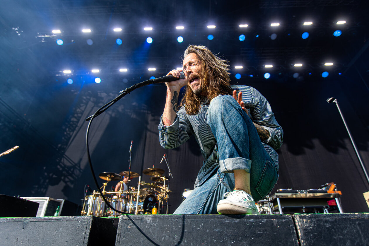 Blendende Aussichten: Foo Fighters, Die Toten Hosen, Kings Of Leon, Meshuggah, Apache 207, Architects u.v.a. rocken - und das Wetter spielt mit. – Incubus.