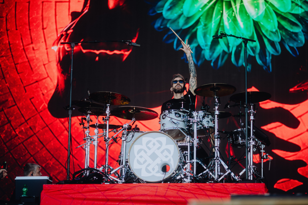 90.000 Fans und das Gelände ist brechend voll:  Volbeat, Electric Callboy, Papa Roach, Marteria, Within Temptation, Mastodon u.v.a. – Breaking Benjamin.