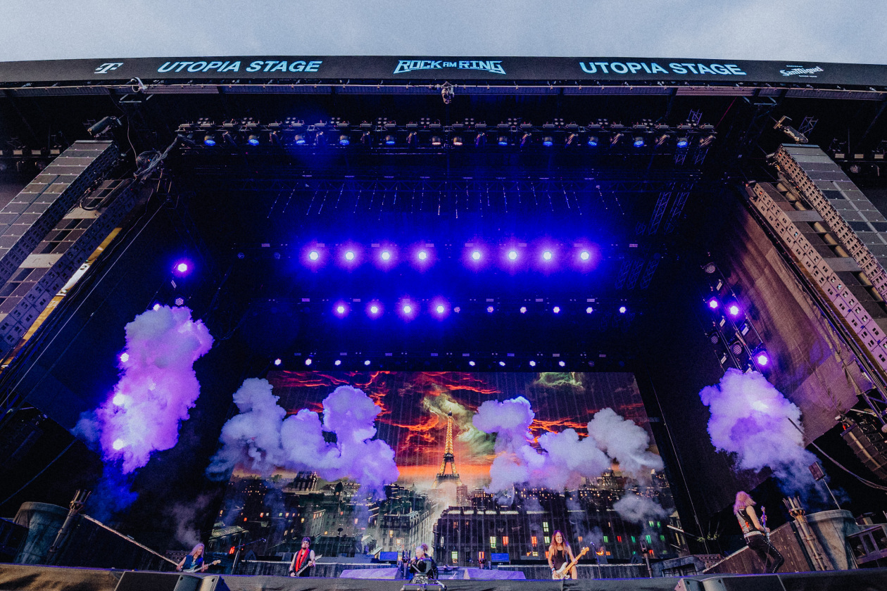 90.000 Fans und das Gelände ist brechend voll:  Volbeat, Electric Callboy, Papa Roach, Marteria, Within Temptation, Mastodon u.v.a. – Iron Maiden.