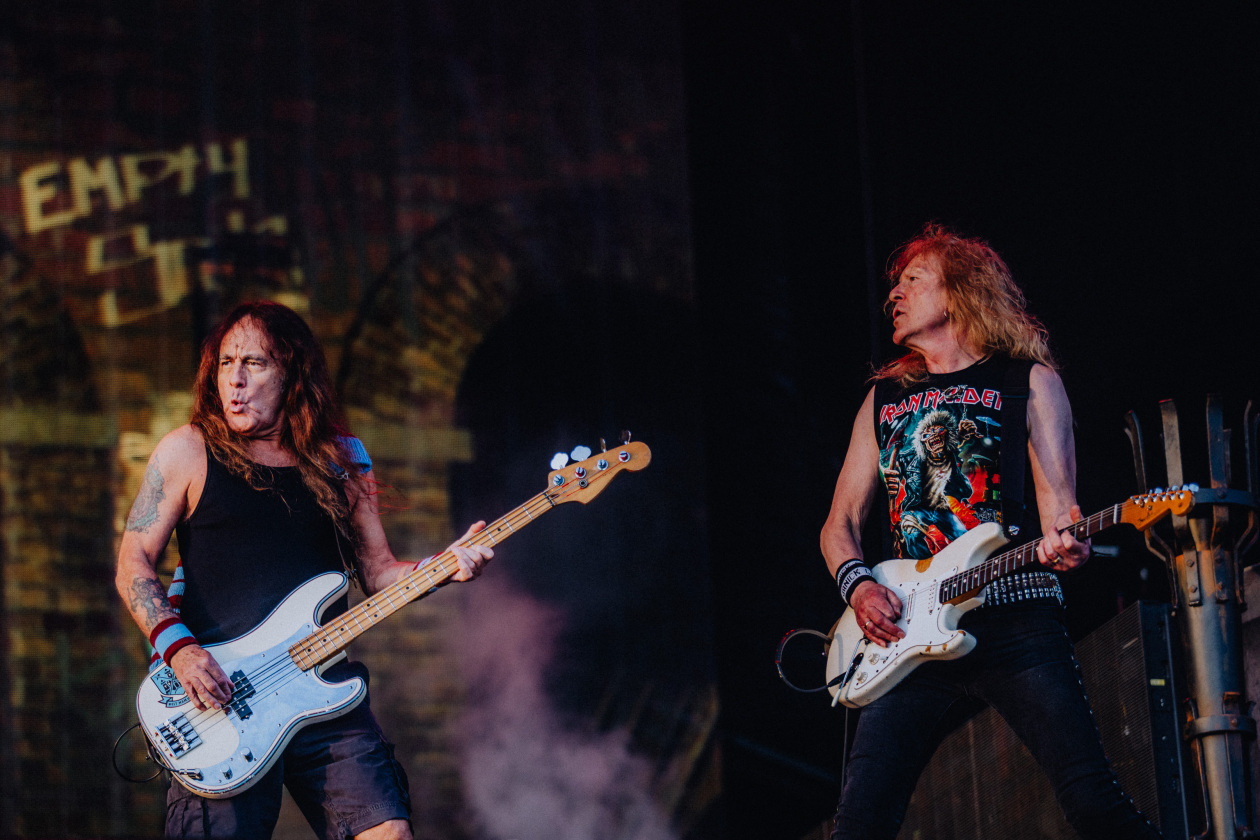 90.000 Fans und das Gelände ist brechend voll:  Volbeat, Electric Callboy, Papa Roach, Marteria, Within Temptation, Mastodon u.v.a. – Iron Maiden.