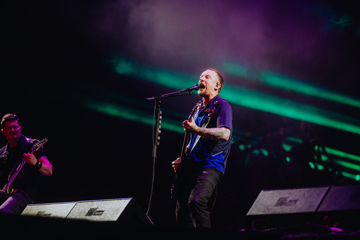 90.000 Fans und das Gelände ist brechend voll:  Volbeat, Electric Callboy, Papa Roach, Marteria, Within Temptation, Mastodon u.v.a. – Volbeat.