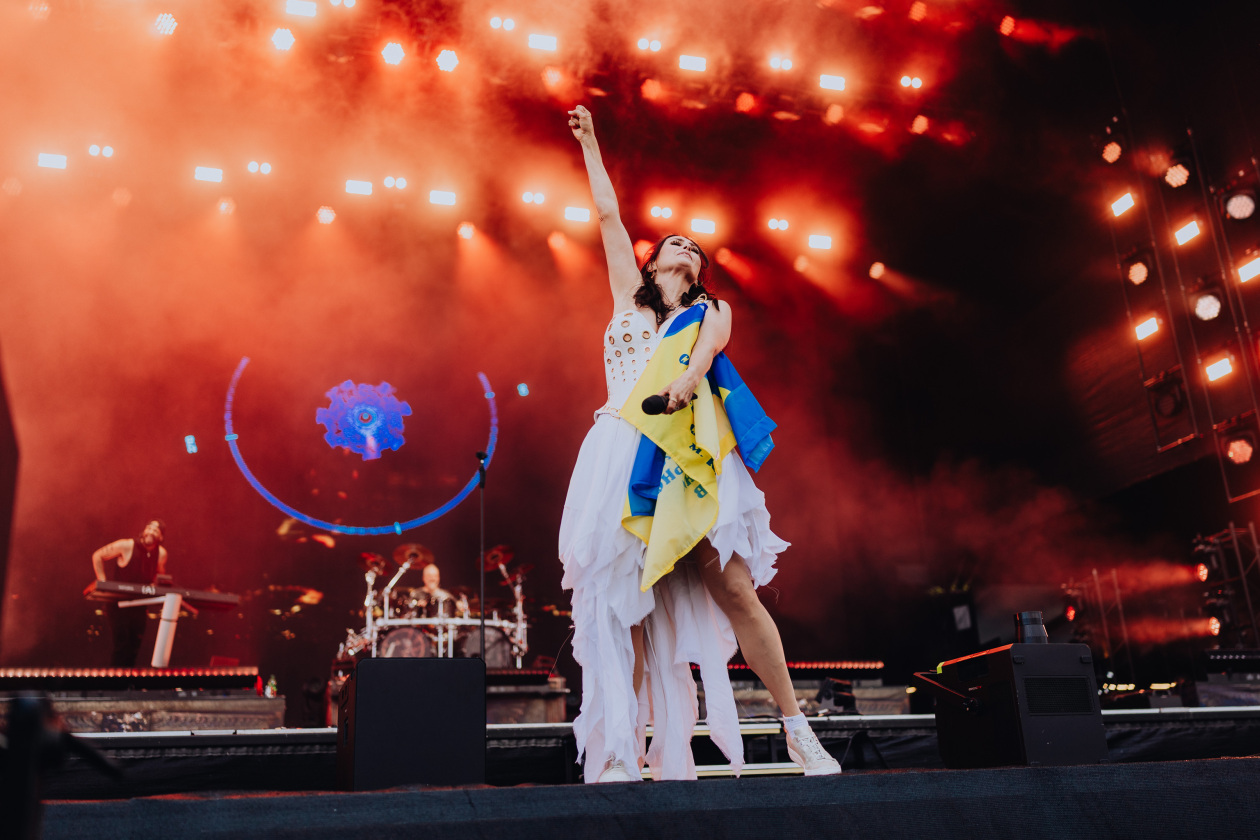 90.000 Fans und das Gelände ist brechend voll:  Volbeat, Electric Callboy, Papa Roach, Marteria, Within Temptation, Mastodon u.v.a. – Within Temptation.