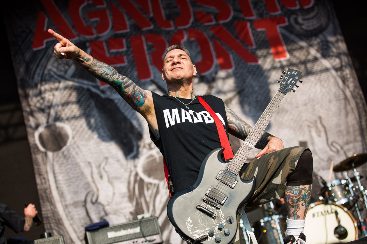 Fast 10.000 Besucher kamen am Wochenende nach Sulingen, um Airbourne, Limp Bizkit oder die Kassierer zu sehen. – Agnostic Front