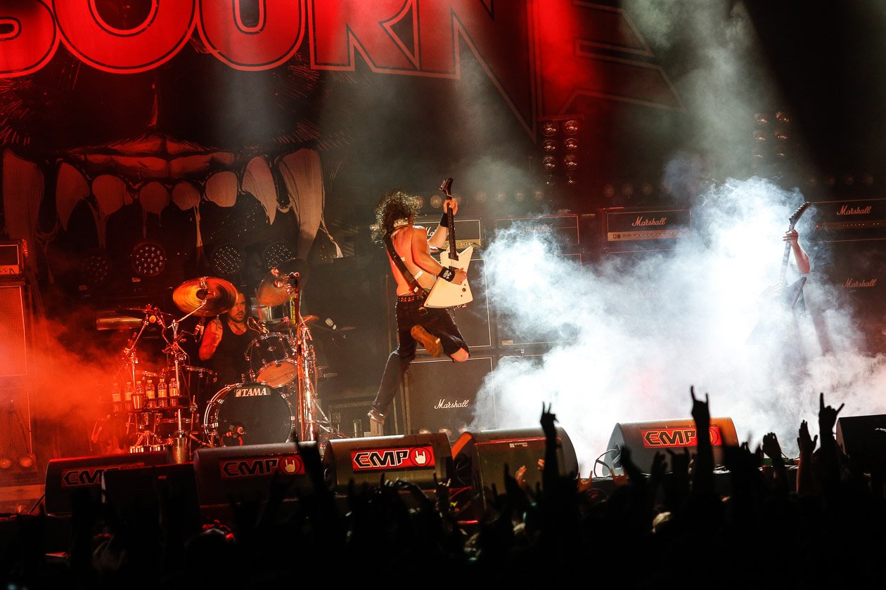 Fast 10.000 Besucher kamen am Wochenende nach Sulingen, um Airbourne, Limp Bizkit oder die Kassierer zu sehen. – Airbourne