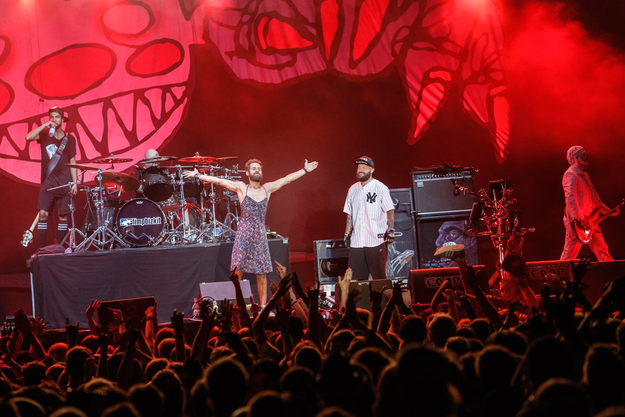 Fast 10.000 Besucher kamen am Wochenende nach Sulingen, um Airbourne, Limp Bizkit oder die Kassierer zu sehen. – Limp Bizkit