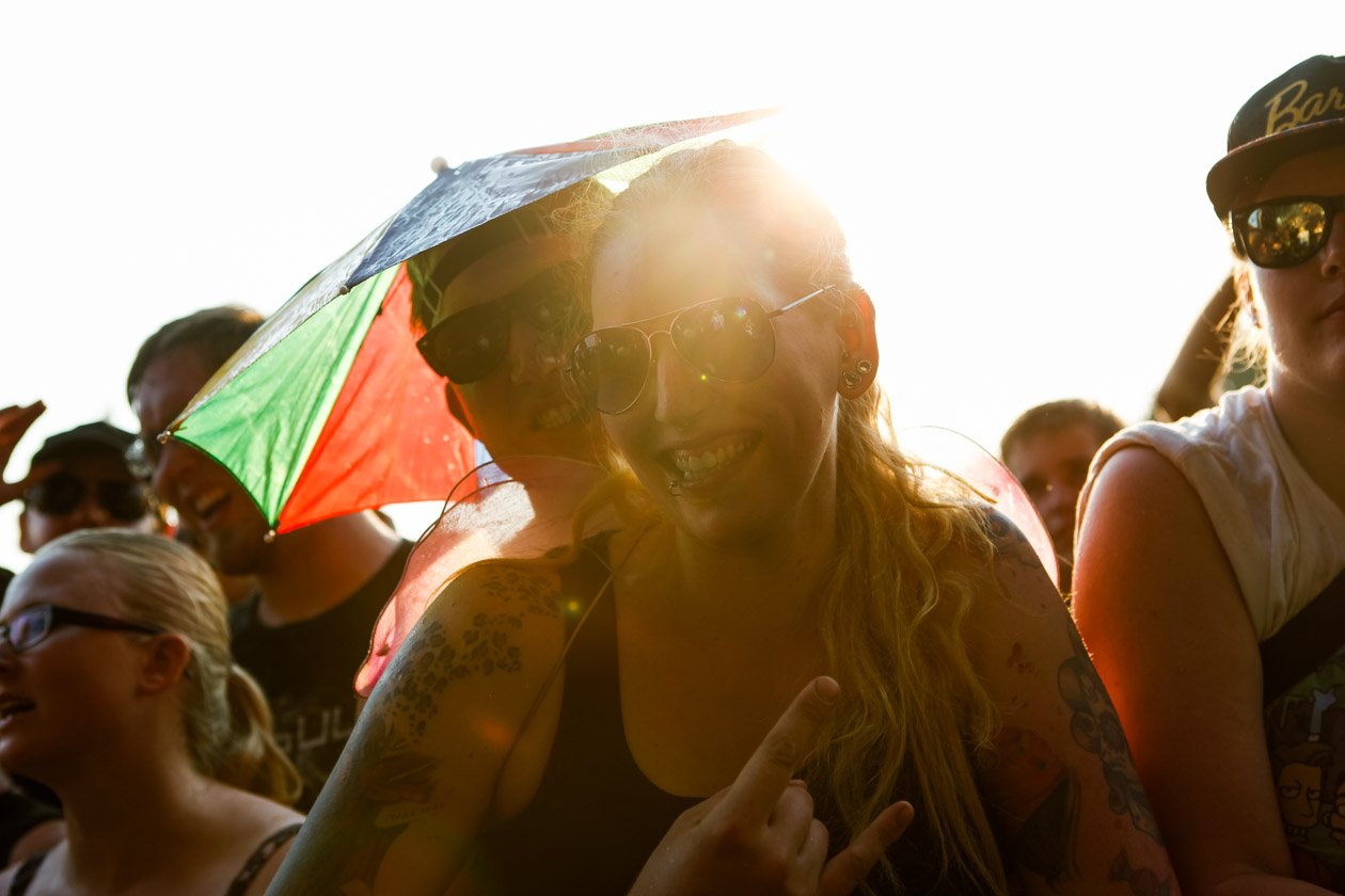 Fast 10.000 Besucher kamen am Wochenende nach Sulingen, um Airbourne, Limp Bizkit oder die Kassierer zu sehen. – Publikum