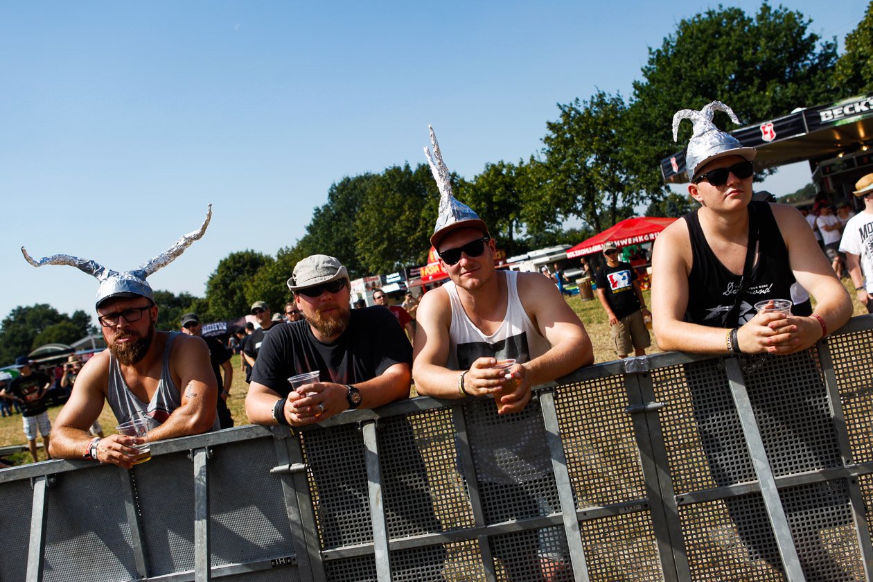 Fast 10.000 Besucher kamen am Wochenende nach Sulingen, um Airbourne, Limp Bizkit oder die Kassierer zu sehen. – Publikum