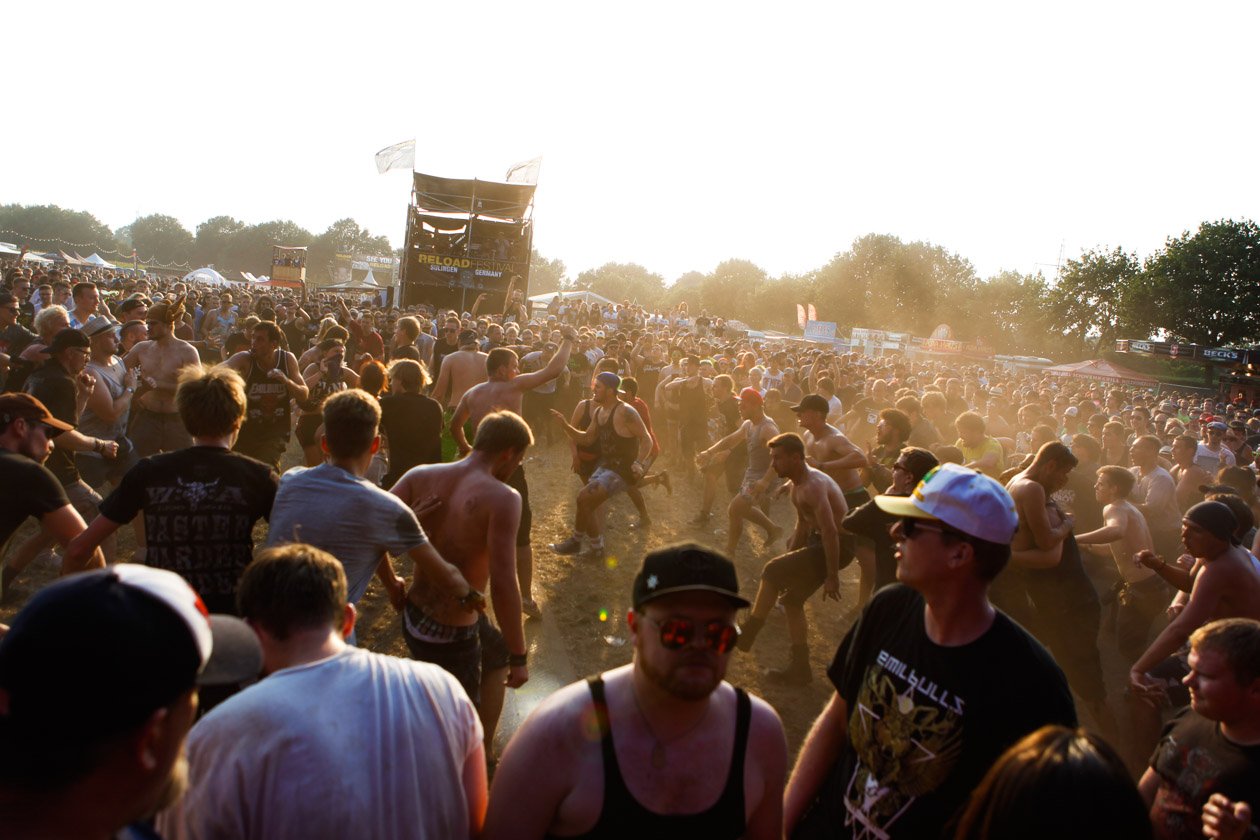 Fast 10.000 Besucher kamen am Wochenende nach Sulingen, um Airbourne, Limp Bizkit oder die Kassierer zu sehen. – Publikum
