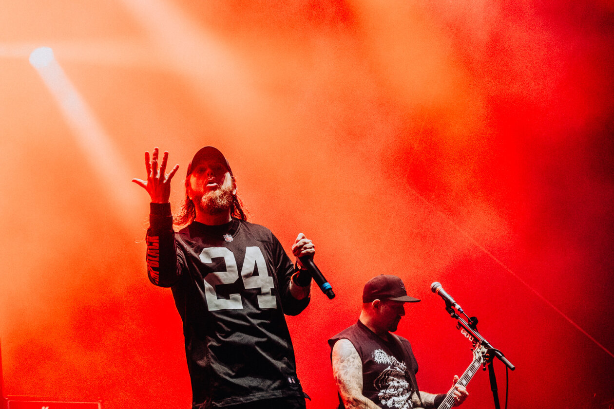 Das Finale am Sonntag mit Corey Taylor, Parkway Drive, Kraftklub, Hatebreed, Machine Head, H-Blockx u.a. – Hatebreed.