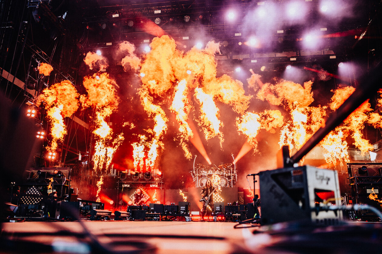 Das Finale am Sonntag mit Corey Taylor, Parkway Drive, Kraftklub, Hatebreed, Machine Head, H-Blockx u.a. – Machine Head.