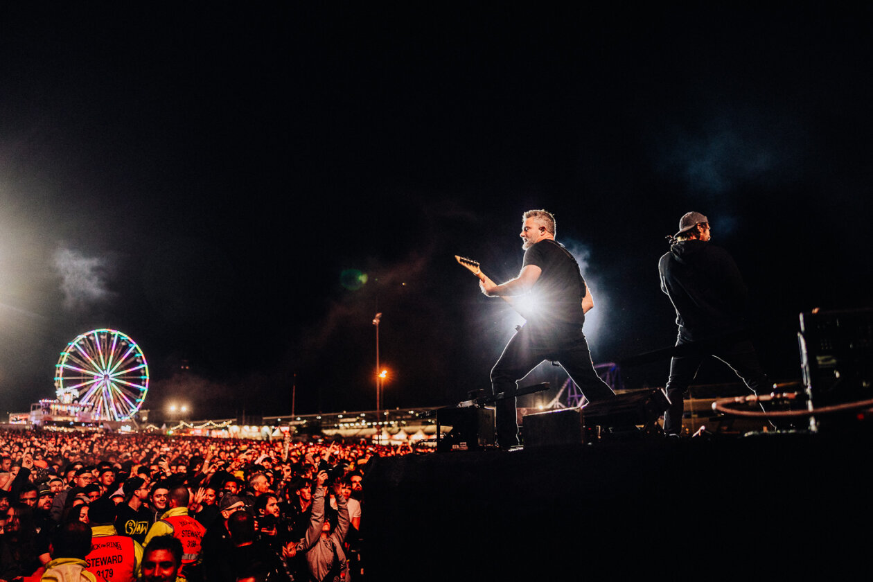 Das Finale am Sonntag mit Corey Taylor, Parkway Drive, Kraftklub, Hatebreed, Machine Head, H-Blockx u.a. – Parkway Drive.