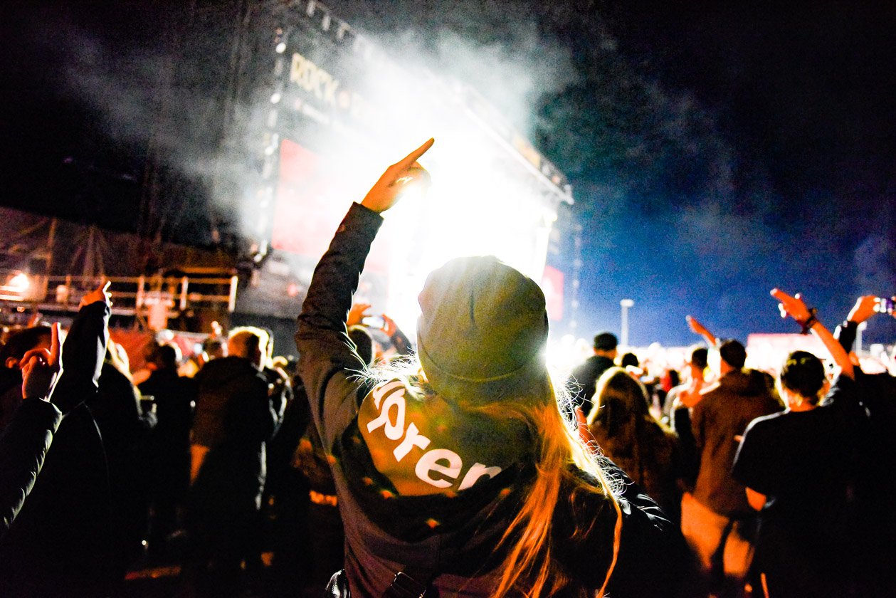 Am letzten Tag warten Slipknot als Headliner. – Rock am Ring 2019.
