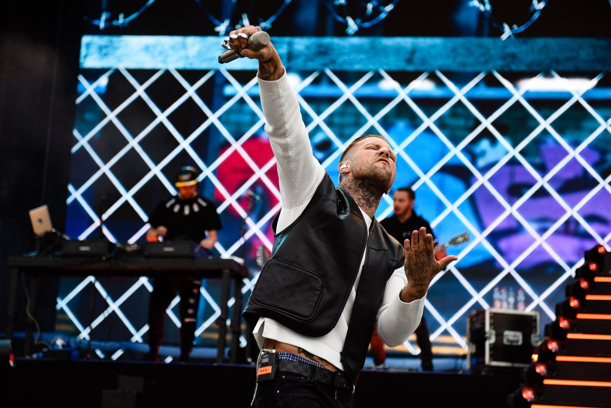 Am letzten Tag warten Slipknot als Headliner. – Kontra K.