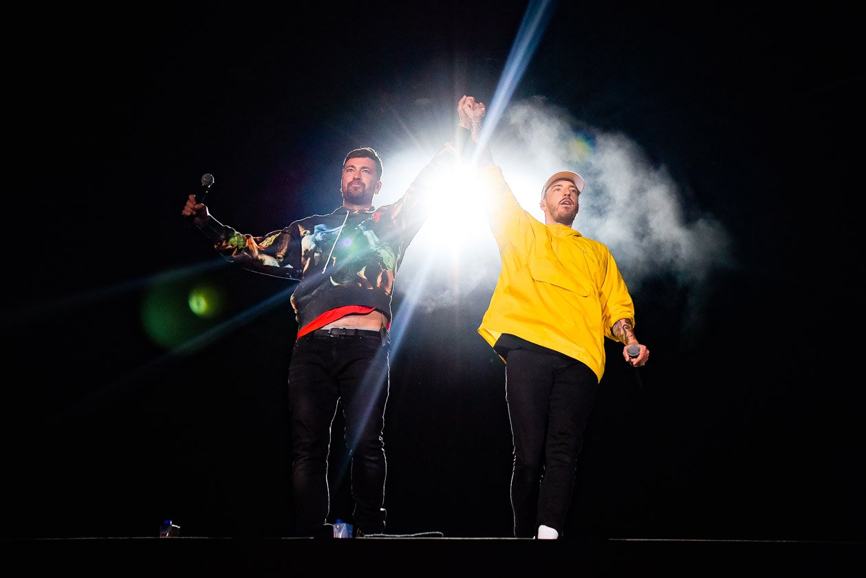 Am letzten Tag warten Slipknot als Headliner. – Marteria & Casper.