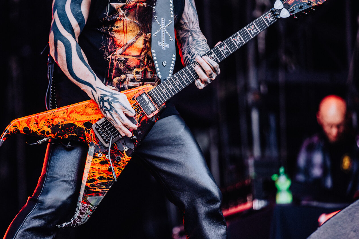 Rock am Ring läuft: Die Ärzte, Queens Of The Stone Age, Green Day, Kerry King u.v.a. schlagen auf. – Kerry King.