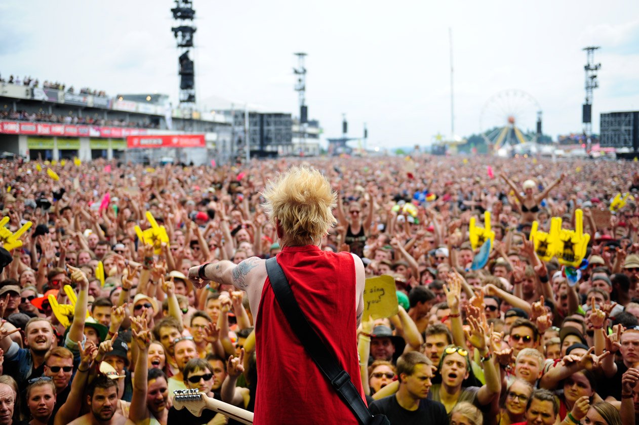 Zurück auf dem Nürburgring: Die Bilder von Deutschlands größtem Festival! – Deryck Whibley.