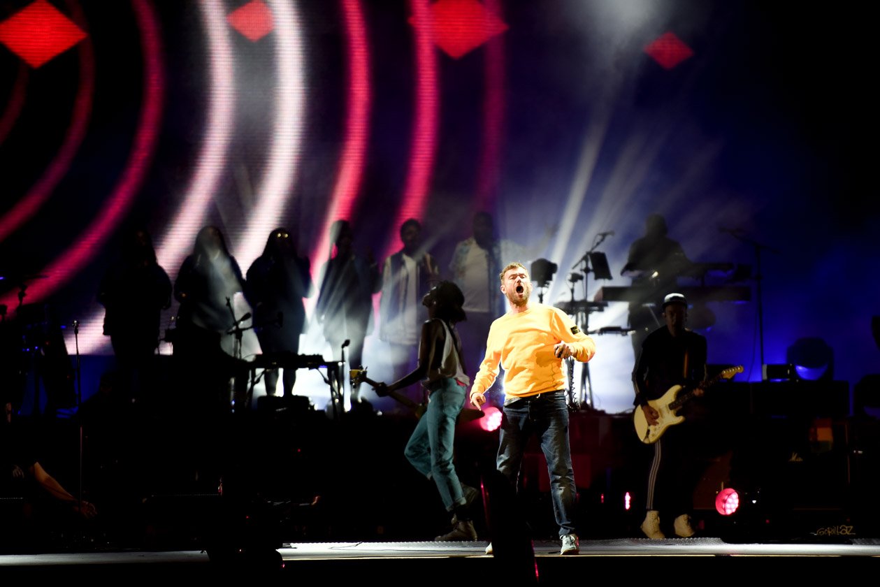Die Bilder vom letzten Festivaltag auf dem Nürburgring. – Gorillaz.