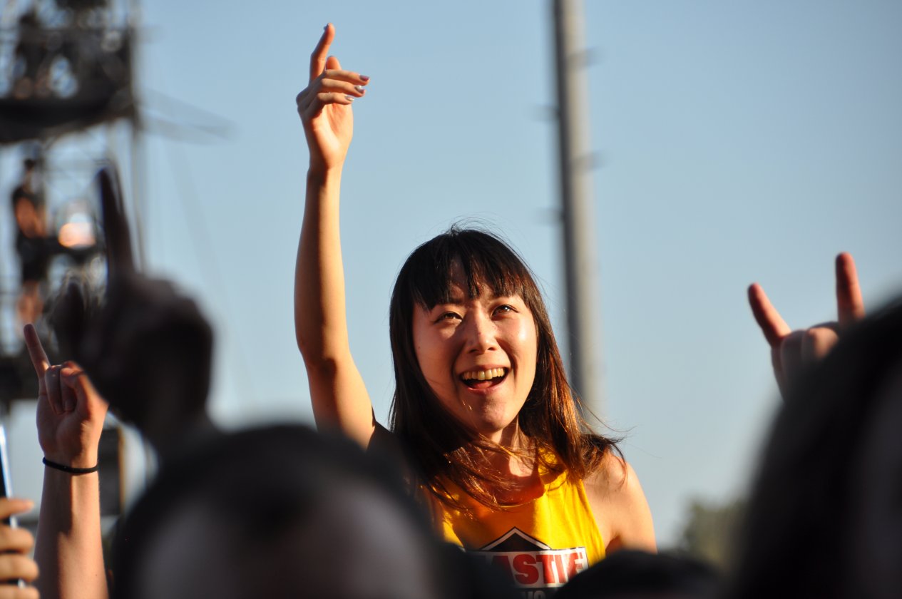 Gute Stimmung und tolles Wetter bei Tool, Slipknot, Die Ärzte etc. beim RaR-Schwesterfestival auf dem Zeppelinfeld nahe Nürnberg. – Rock im Park 2019.