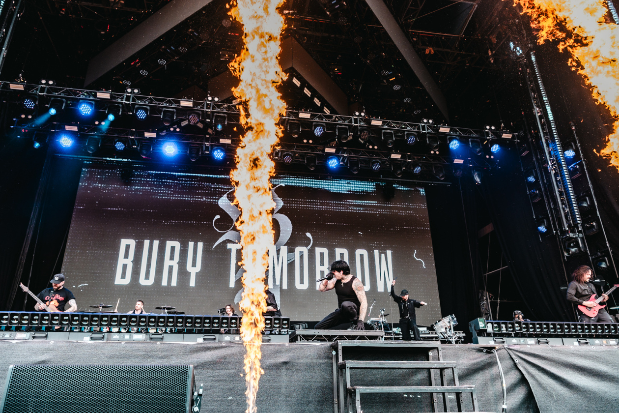 Iron Maiden, Sabaton, Volbeat, The Offspring, Tom Morello, Finch, Bloodywood, Ice Nine Kills, Social Distortion etc. – Bury Tomorrow.