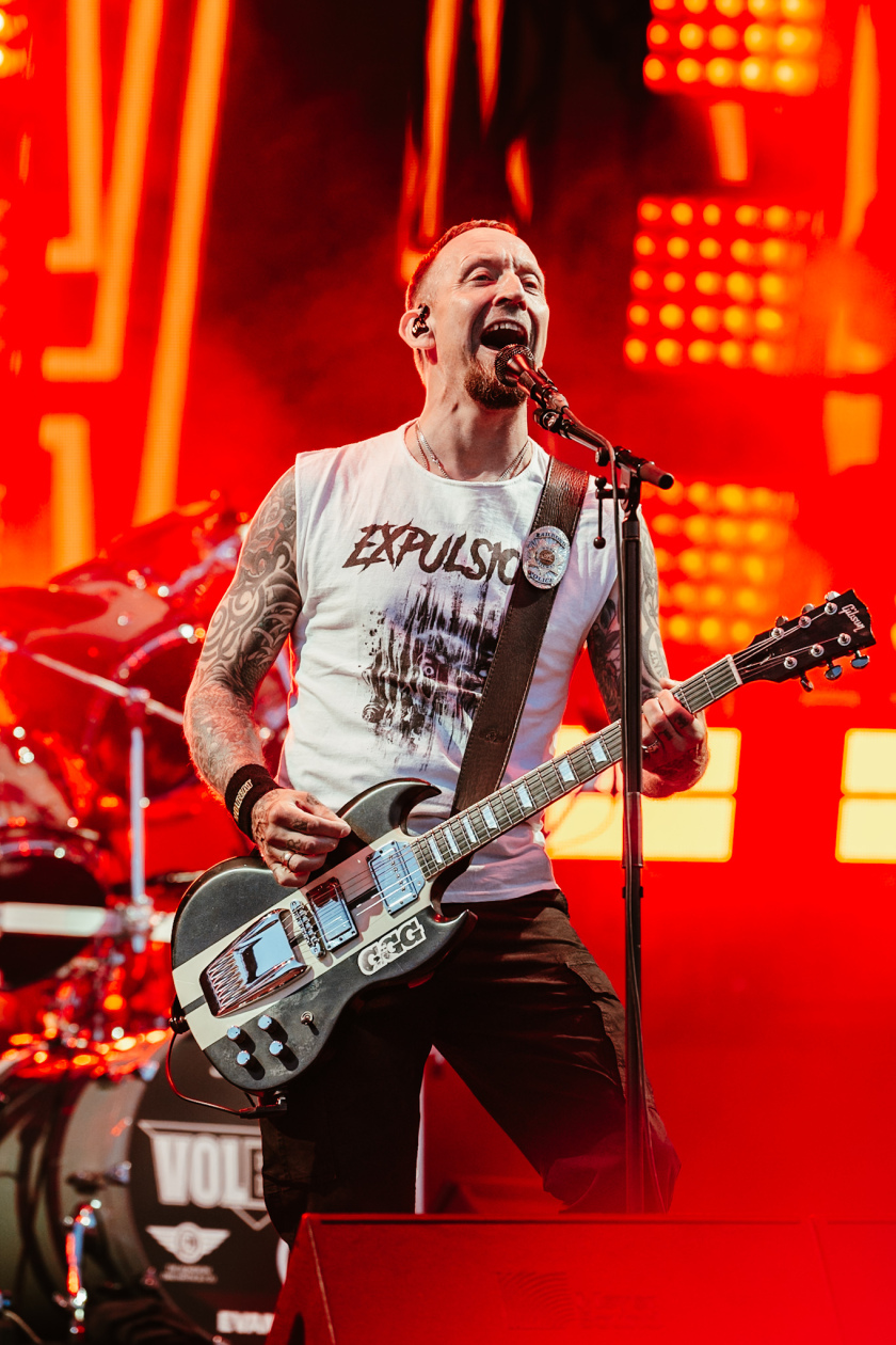 Iron Maiden, Sabaton, Volbeat, The Offspring, Tom Morello, Finch, Bloodywood, Ice Nine Kills, Social Distortion etc. – Volbeat.
