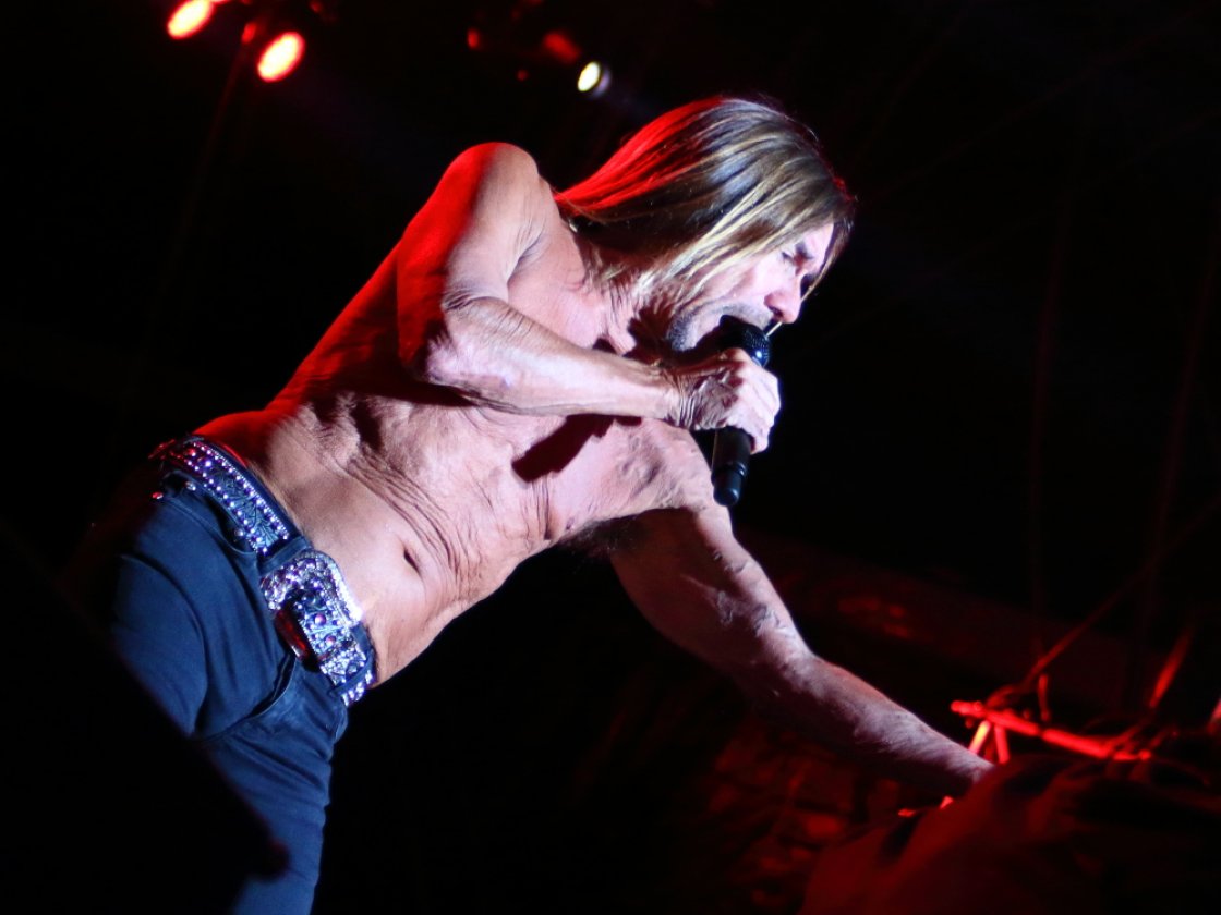 Die Bilder vom Festivalsamstag – Iggy Pop.