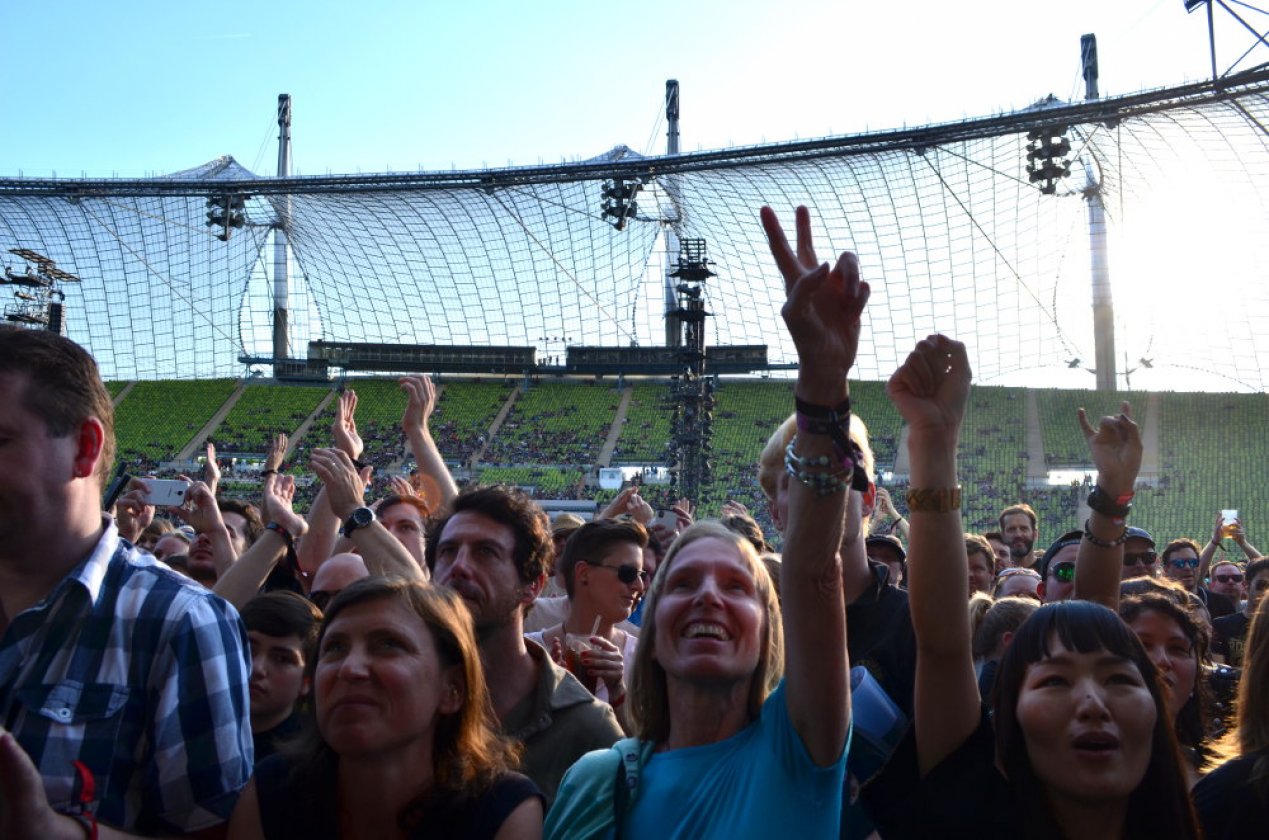 Die Bilder vom Festivalsamstag – Mando-Fans.