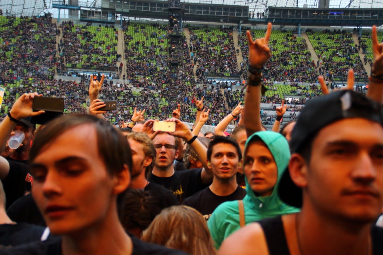 Alle Bilder vom Festivalsonntag – ... im Stadion.
