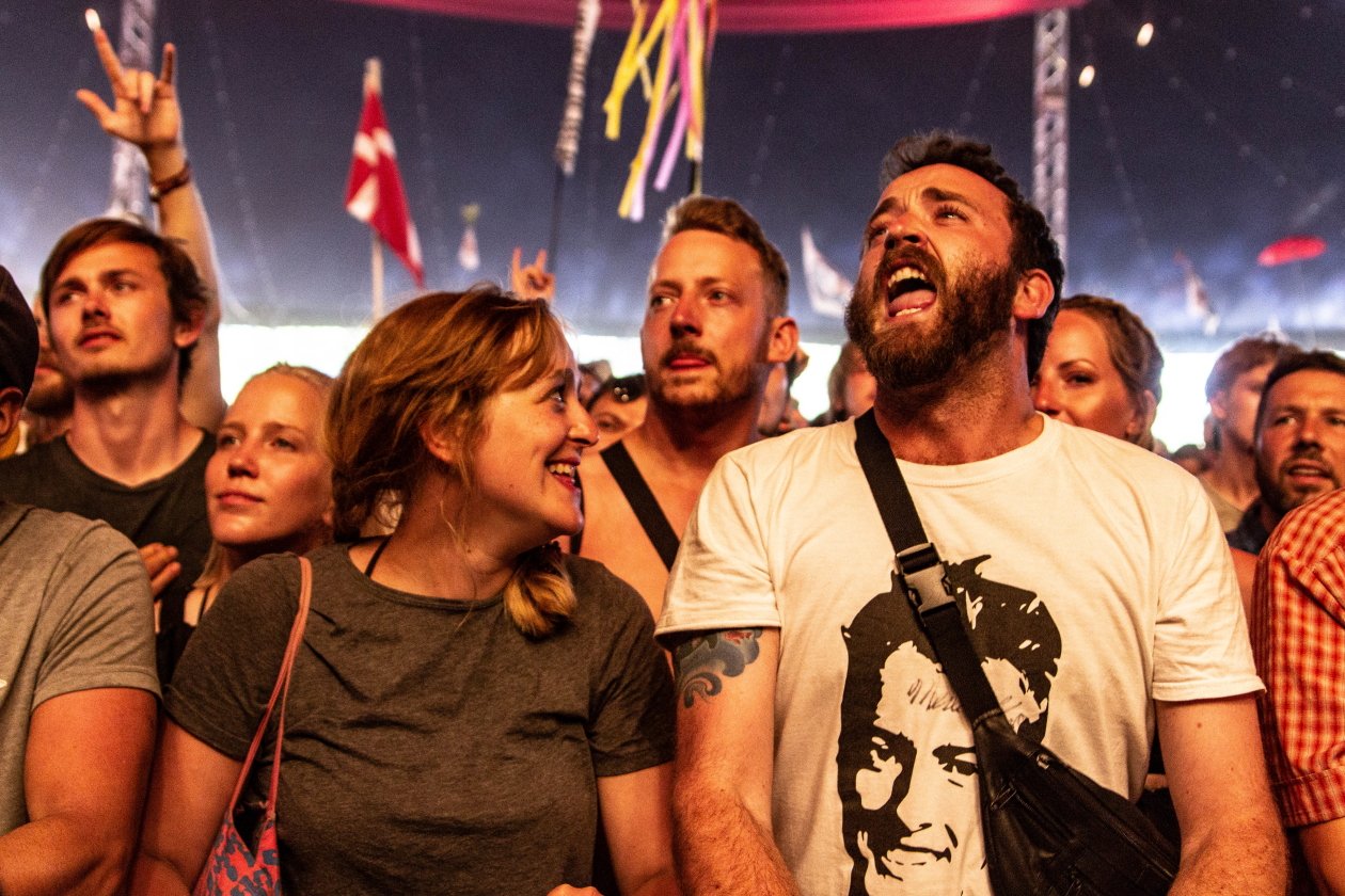 Eminem, Nine Inch Nails u.v.a. beim großen dänischen Festival. – Vorn bei Clutch.