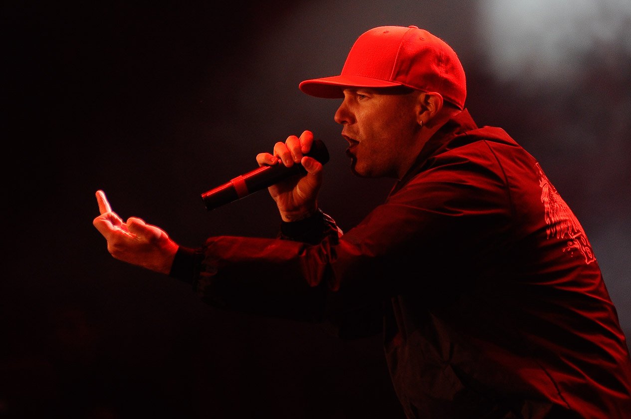Schnappschüsse ohne Ende: aus dem Fotograben, von der Bühne, mittendrin im Moshpit oder unterwegs auf dem Festivalgelände. – Red Cap beim Limp Bizkit-Reunion-Gig bei Rock am Ring 2009. Eines meiner besten Konzerte ever.