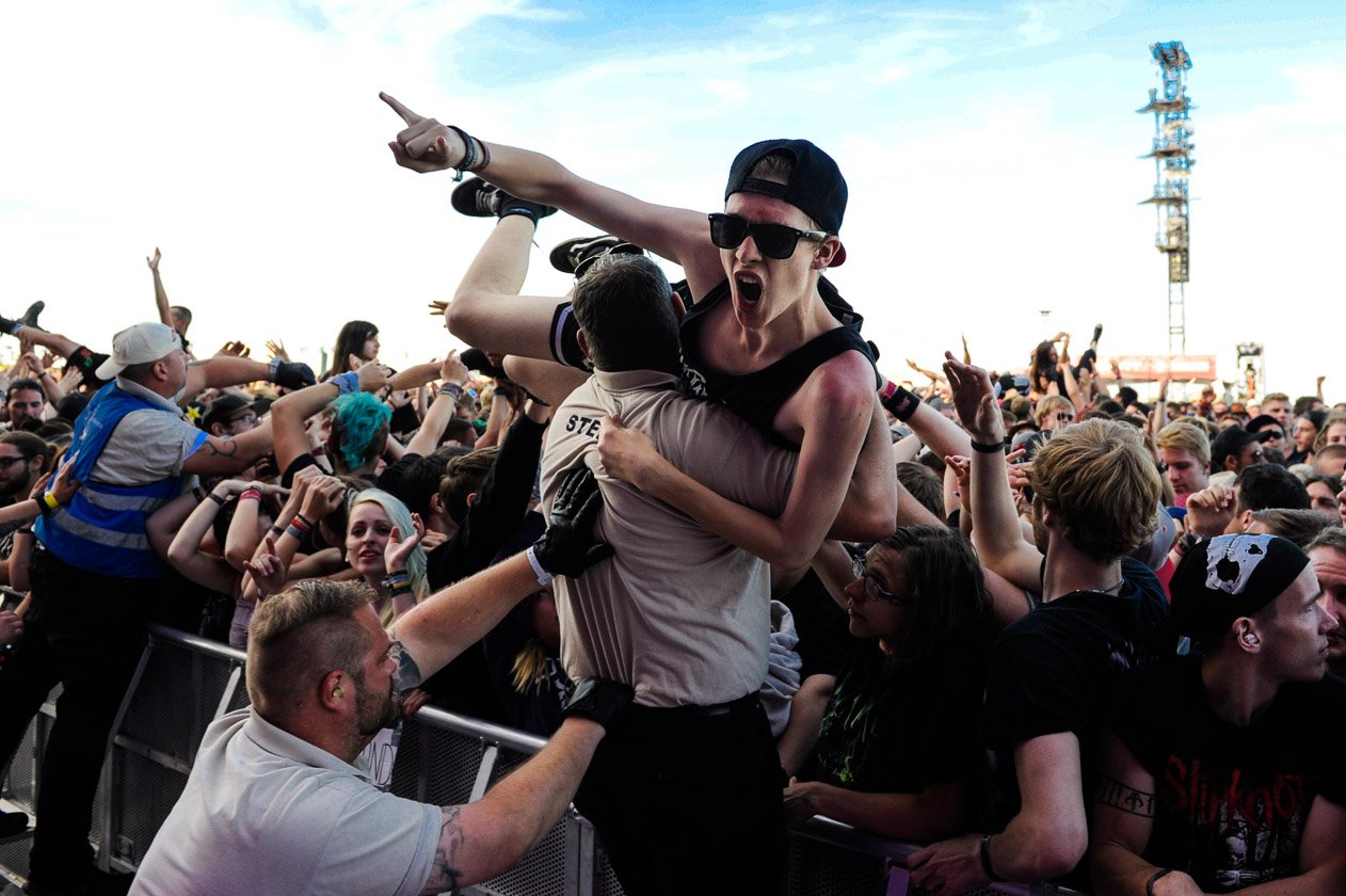 Schnappschüsse ohne Ende: aus dem Fotograben, von der Bühne, mittendrin im Moshpit oder unterwegs auf dem Festivalgelände. – Ein unvergleichliches Gefühl.