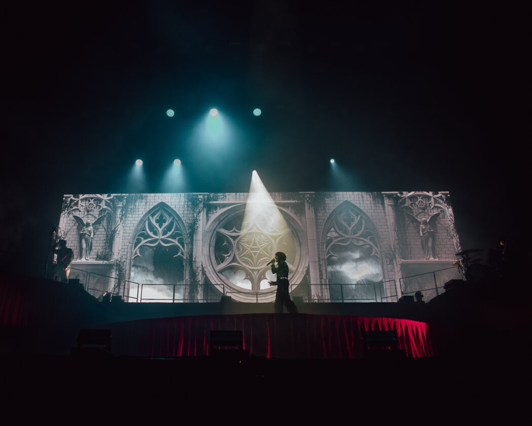 Im Süden läuft die Party: Deichkind, Bring Me The Horizon, Editors, Feine Sahne Fischfilet, Sum 41 u.a. trotzen Regen dem Regen. – Bring Me The Horizon.